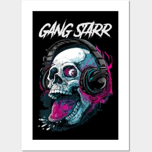 GANG STARR RAPPER Posters and Art